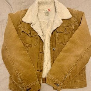 Kali Wear faux Sherpa corduroy jacket